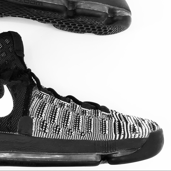 Nike KD 9 Kevin Durant Oreo Basketball Shoes 9 - Picture 10 of 12